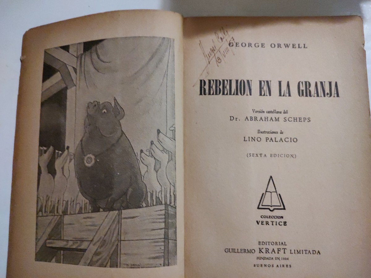 REBELION EN LA GRANJA. ORWELL GEORGE. Libro en papel